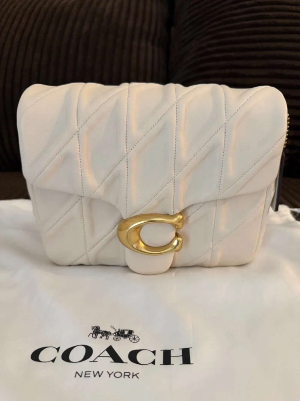 Coach nappa leather